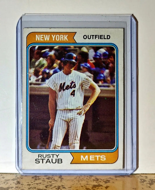 Rusty Staub 1974 Topps MLB #629 Baseball Card New York Mets - Baseball Card Single