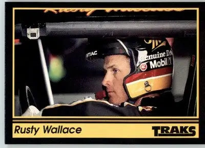 Rusty Wallace - 1991 Traks - #179 - Racing - Racing Card Single