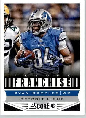 Ryan Broyles - 2013 Score - #309 - Football - Football Card Single
