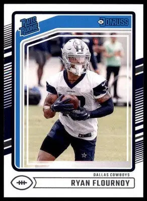 Ryan Flournoy Rookie 2024 Donruss #356 Dallas Cowboys - Football Card Single