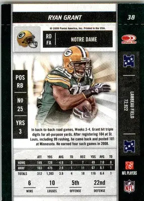 Ryan Grant - 2009 Playoff Contenders - #38 - Football - Football Card Single
