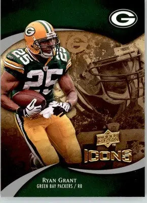 Ryan Grant - 2009 Upper Deck Icons - #30 - Football - Football Card Single