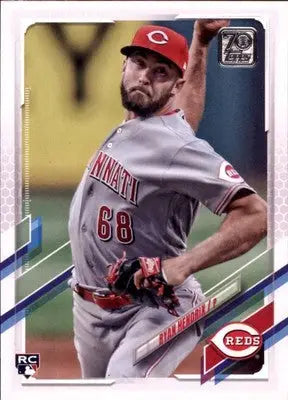 Ryan Hendrix Rookie 2021 Topps Update #US37 Cincinnati Reds - Baseball Card Single