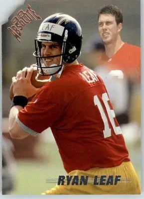 Ryan Leaf - 1998 Playoff Absolute Retail - #197 - RC Football - Football Card Single