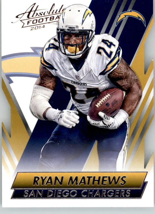Ryan Mathews - 2014 Panini Absolute - #62 - Retail Football