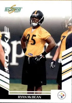 Ryan McBean - 2007 Score - #314 - RC Football - Football Card Single