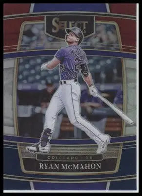 Ryan McMahon 2022 Panini Select Tri-Color #29 Colorado Rockies - Baseball Card Single