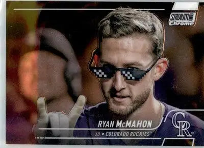 Ryan McMahon - 2022 Stadium Club Chrome - #222 - Baseball - Baseball Card Single