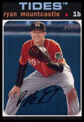 Ryan Mountcastle 2020 Topps Heritage Minor League #61 Norfolk Tides - Baseball Card Single