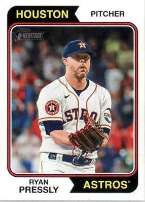 Ryan Pressly - 2023 Topps Heritage - #648 - Baseball - Baseball Card Single