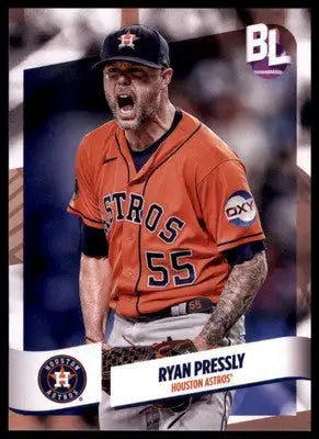 Ryan Pressly 2024 Topps Big League #76 Houston Astros - Baseball Card Single
