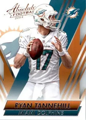 Ryan Tannehill - 2014 Panini Absolute - #72 - Retail Football - Football Card Single