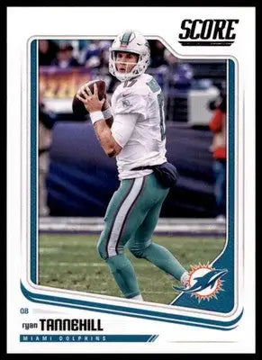 Ryan Tannehill 2018 Score #186 Miami Dolphins - Football Card Single