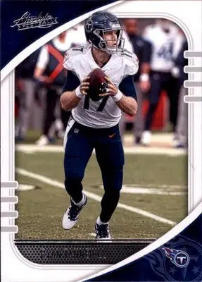 Ryan Tannehill 2020 Panini Absolute Retail #88 Tennessee Titans