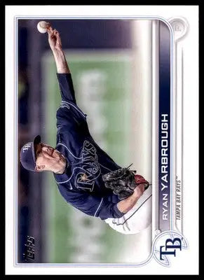 Ryan Yarbrough 2022 Topps Update #US176 Tampa Bay Rays - Baseball Card Single