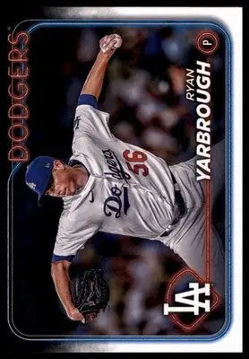Ryan Yarbrough 2024 Topps Update #US68 Los Angeles Dodgers - Baseball Card Single