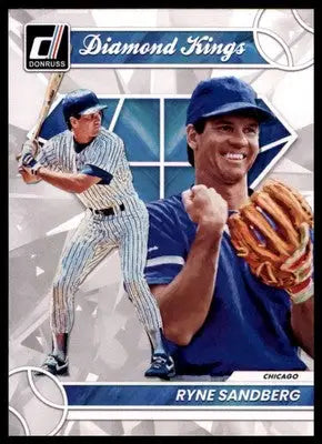 Ryne Sandberg 2023 Donruss Diamond Kings #23 Chicago Cubs - Baseball Card Single