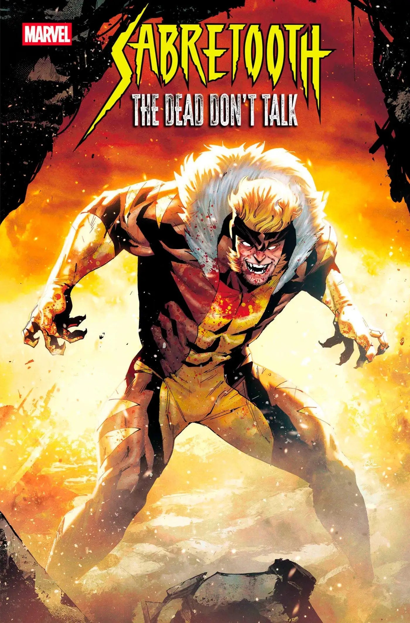 Sabretooth comic book cover Sabretooth The Dead Don’t Talk Latorre Variant