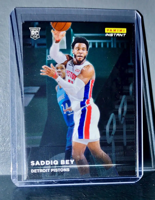 Saddiq Bey Rookie Spotlight 2020-21 Panini NBA #19 Basketball Card 1 of 1397 - Basketball Card Single