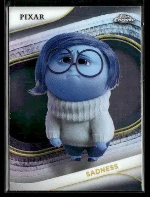 🌟 Sadness, 2025 Topps Chrome Disney #83 🌟 - Non-Sports Card Single