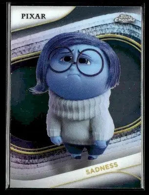 🌟 Sadness, 2025 Topps Chrome Disney #83 🌟 - Non-Sports Card Single