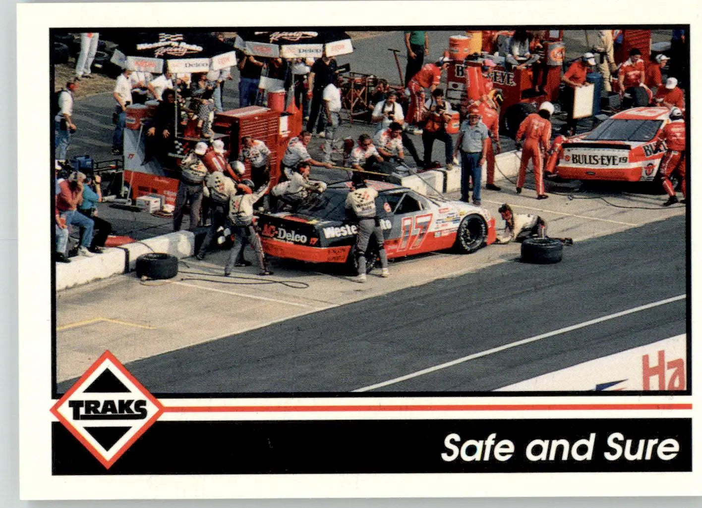 Safe and Sure - 1992 Traks - #192 - Racing - Racing Card Single