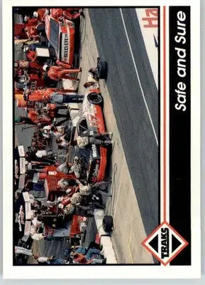 Safe and Sure - 1992 Traks - #192 - Racing - Racing Card Single