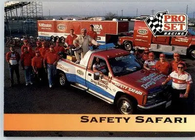 Safety Safari - 1992 Pro Set NHRA - #190 - Racing - Racing Card Single