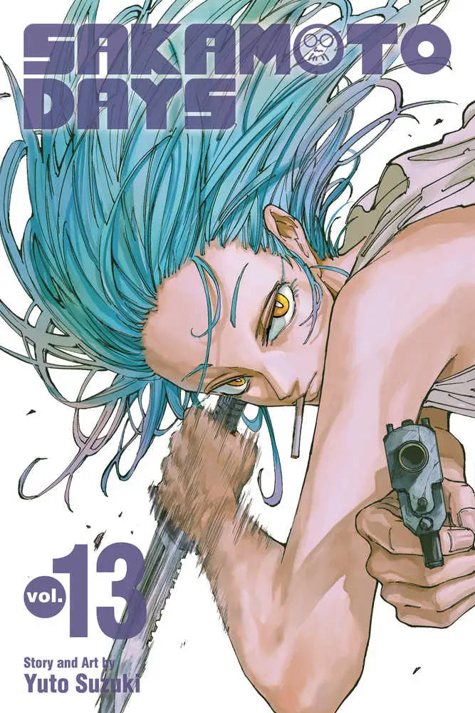 Sakamoto Days Graphic Novel Volume 13 manga cover display for Sakamoto Days graphic series