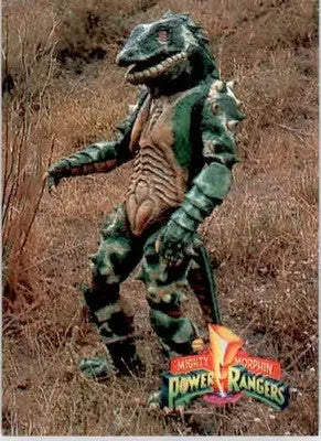 Saliguana - 1995 Collect-A-Card Power Rangers The New Season Hobby - #48 - Non-Sports Card Single
