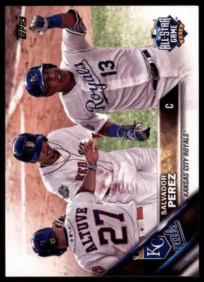 Salvador Perez 2016 Topps Update #US206 Kansas City Royals - Baseball Card Single