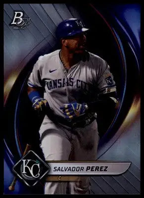 Salvador Perez 2022 Bowman Platinum #47 Kansas City Royals - Baseball Card Single
