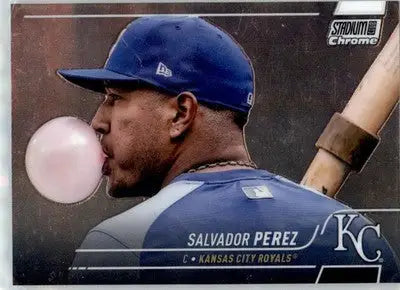 Salvador Perez - 2022 Stadium Club Chrome - #69 - Baseball - Baseball Card Single