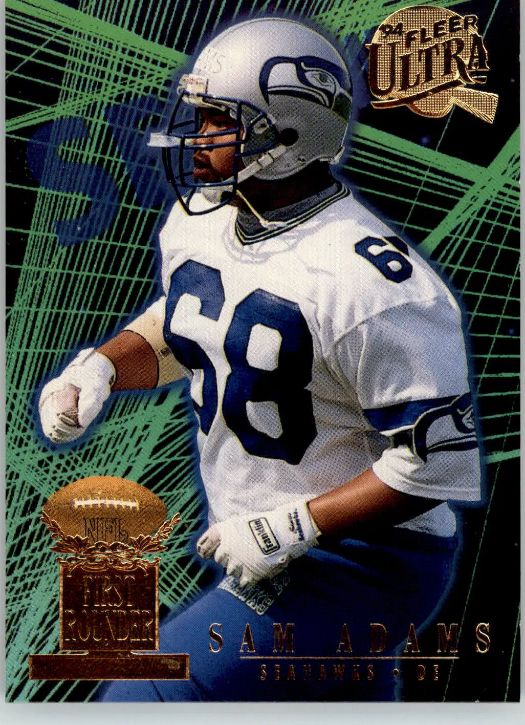 Sam Adams - 1994 Ultra - #1 - First Rounders Football - Football Card Single