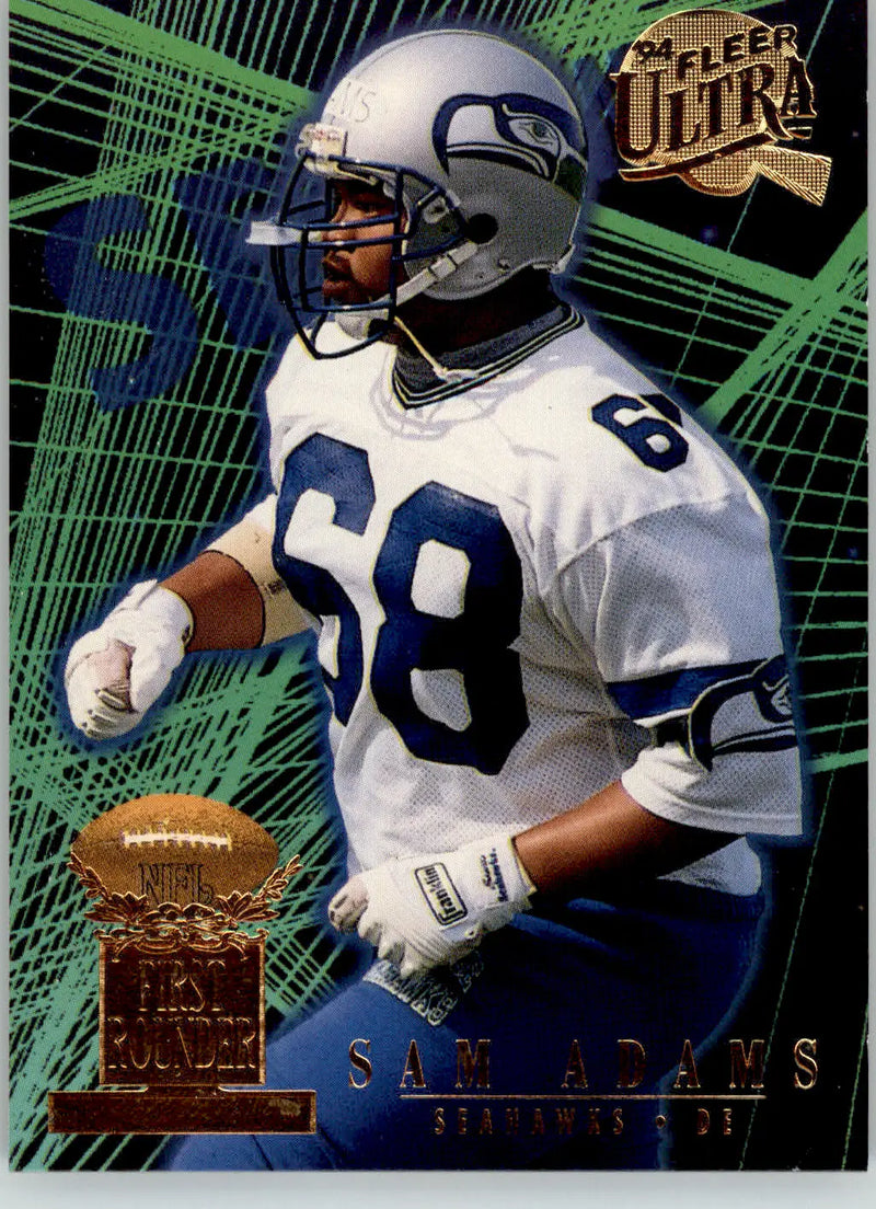 Sam Adams - 1994 Ultra - #1 - First Rounders Football - Football Card Single