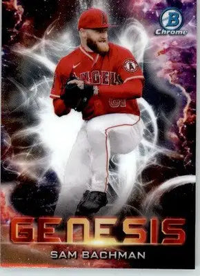 Sam Bachman - 2021 Bowman Draft - #GNS-8 - Genesis Baseball - Baseball Card Single