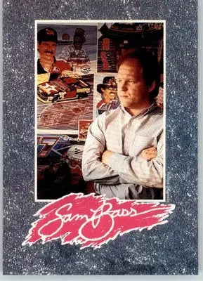 Sam Bass - 1992 Maxx Red - #NNO - Sam Bass Racing - Racing Card Single