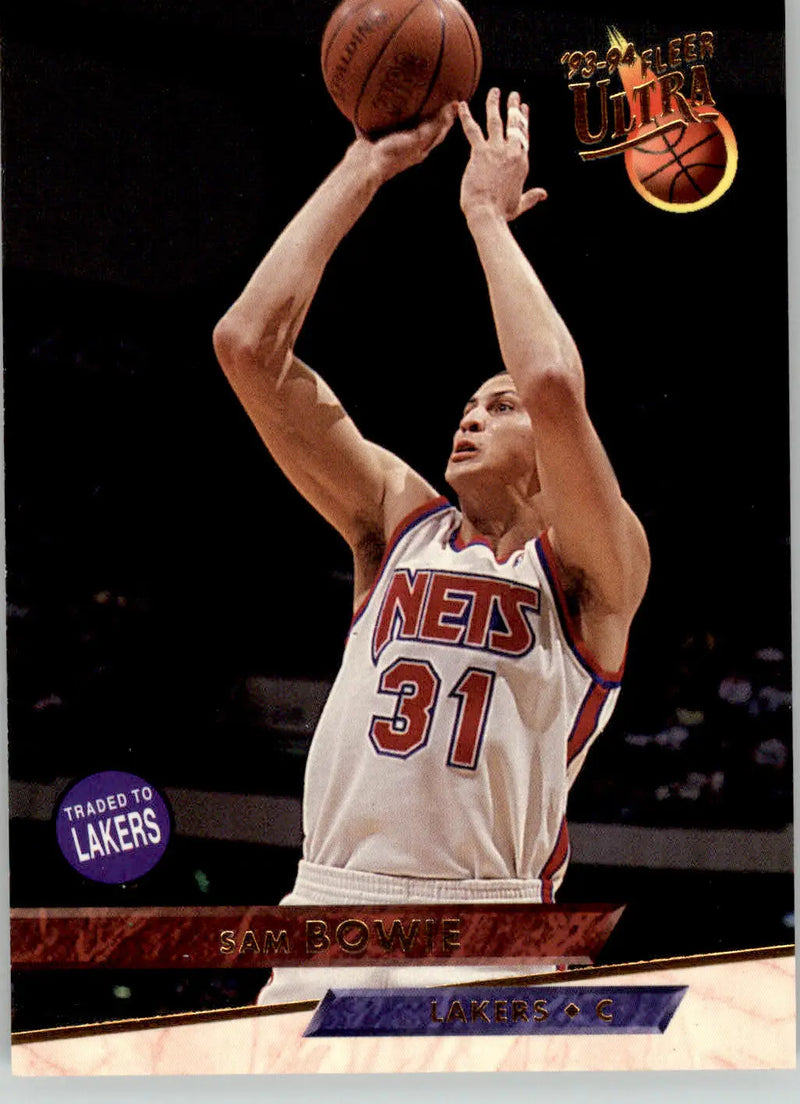 Sam Bowie - 1993-94 Ultra - #92 - Basketball - Basketball Card Single