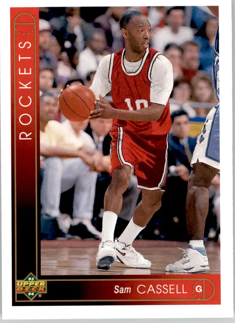 Sam Cassell - 1993-94 Upper Deck - #161 - RC Basketball - Basketball Card Single
