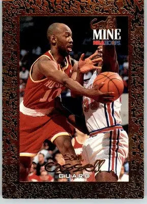 Sam Cassell - 1994-95 NBA Hoops Gold Mine - #436 - Basketball - Basketball Card Single