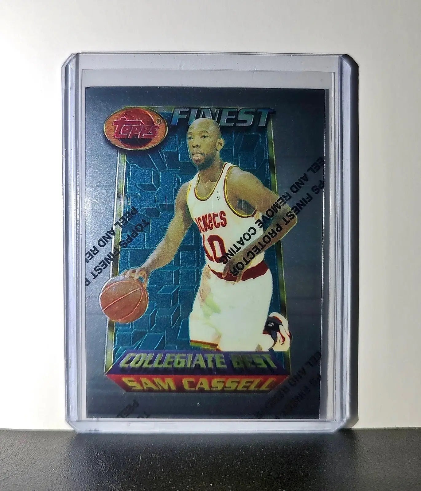 Sam Cassell 1994-95 Topps Finest #209 Collegiate Best