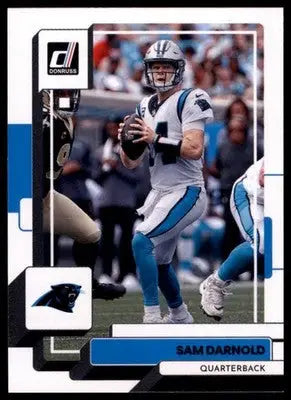 Sam Darnold 2022 Donruss #236 Carolina Panthers - Football Card Single