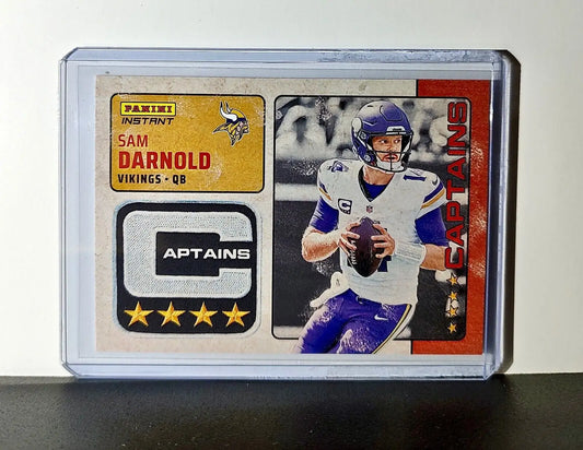 Sam Darnold 2024 Panini Captains NFL #38 Card Minnesota Vikings 1/351 - Football Card Single