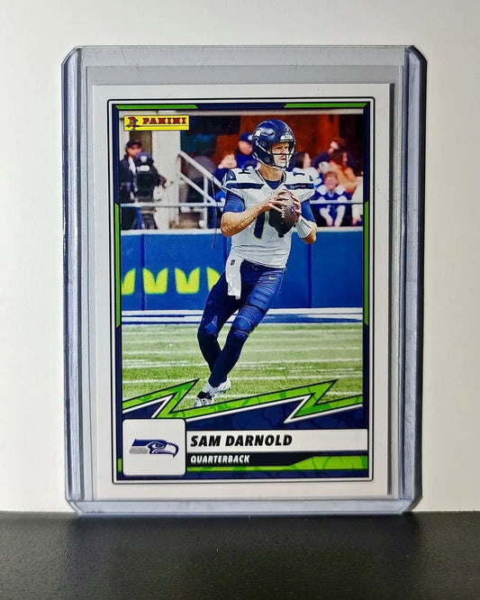Sam Darnold 2025 Panini NFL #22 Sticker Card Seattle Seahawks - Football Card Single