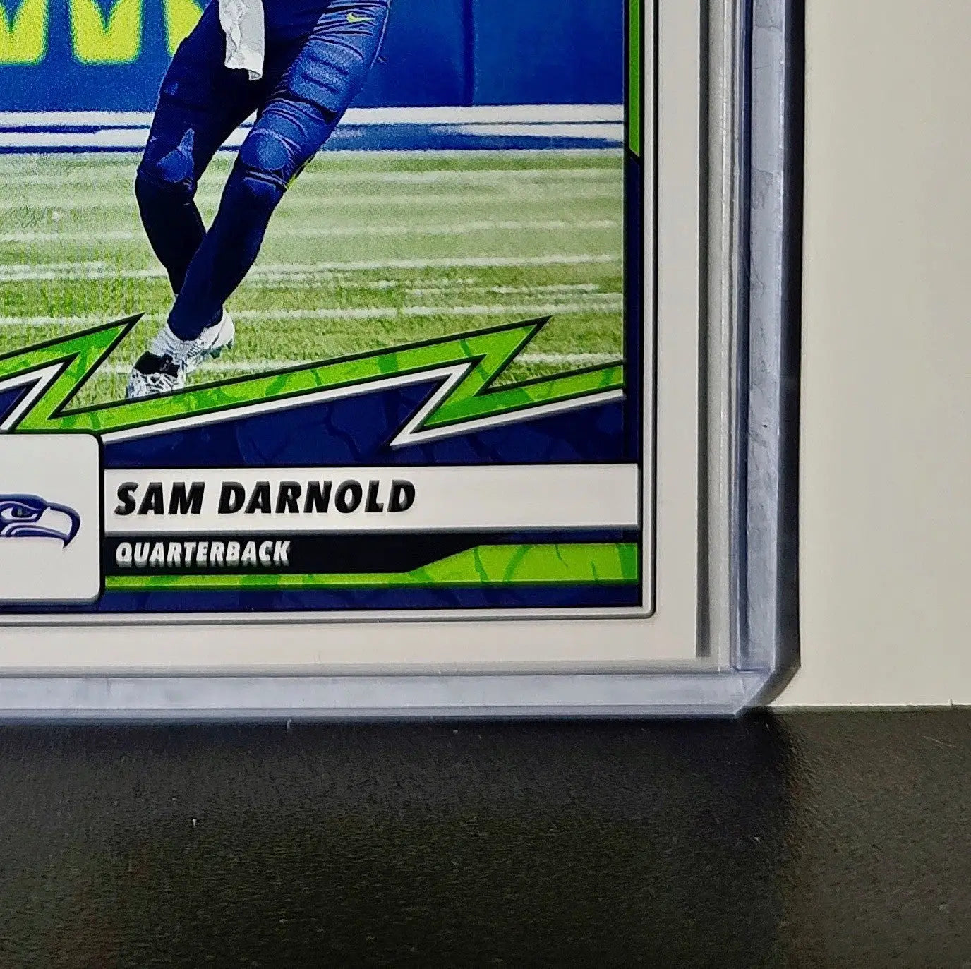 Sam Darnold 2025 Panini NFL #22 Sticker Card Seattle Seahawks - Football Card Single