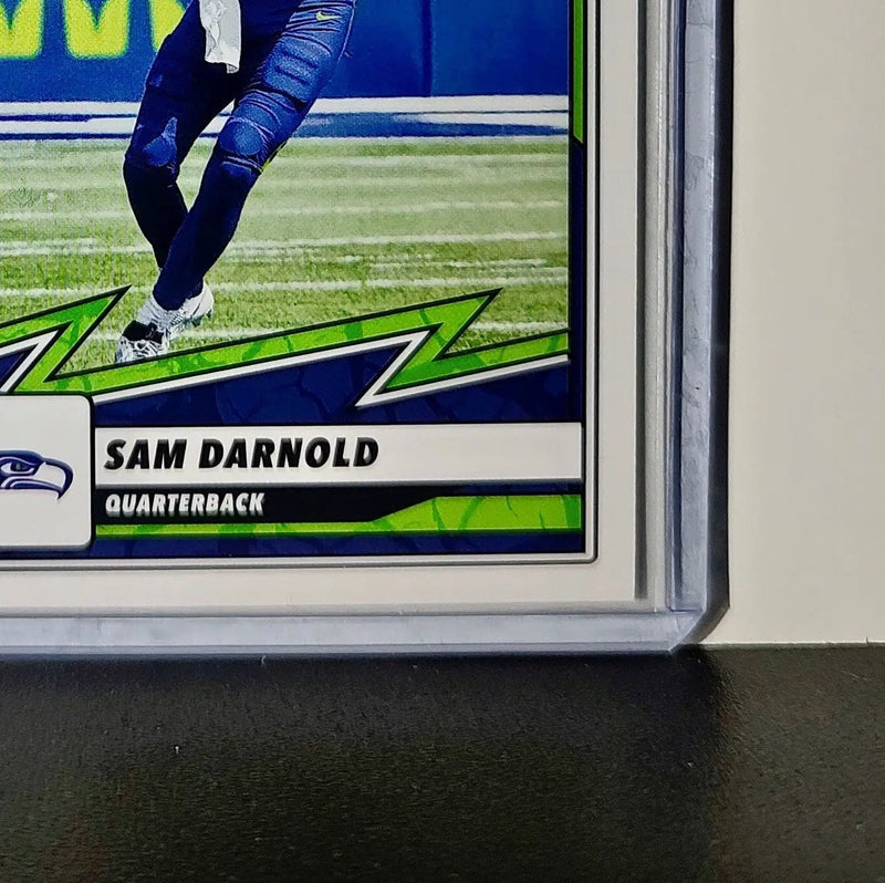Sam Darnold 2025 Panini NFL #22 Sticker Card Seattle Seahawks - Football Card Single