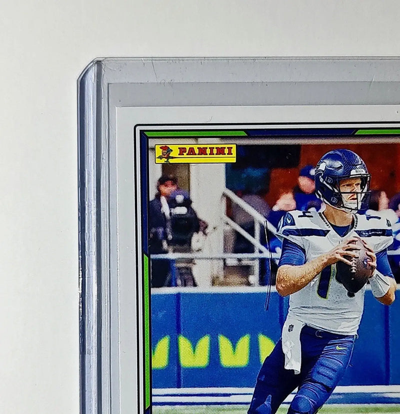 Sam Darnold 2025 Panini NFL #22 Sticker Card Seattle Seahawks - Football Card Single