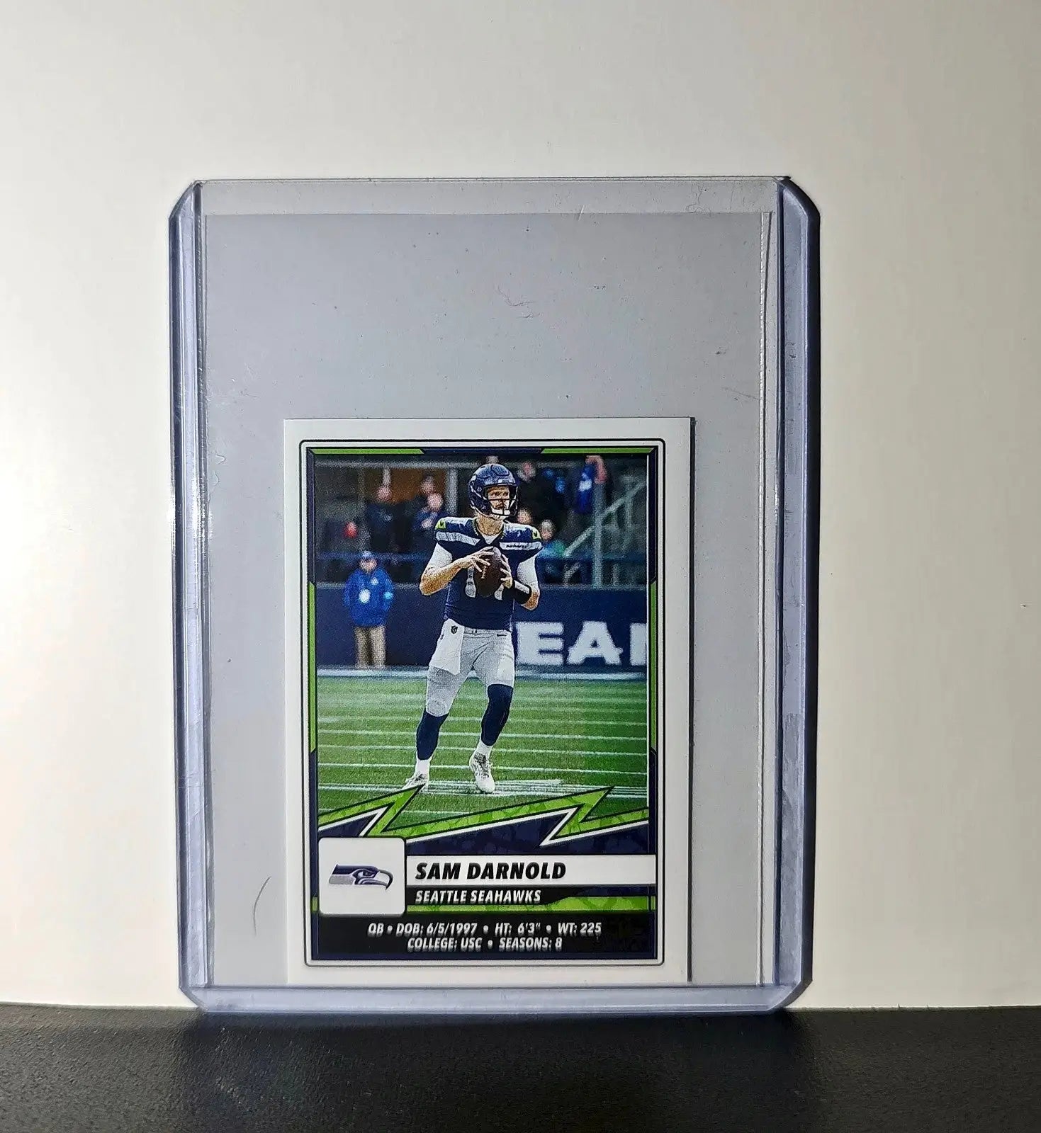 Sam Darnold 2025 Panini NFL #536 Sticker Seattle Seahawks - Football Card Single