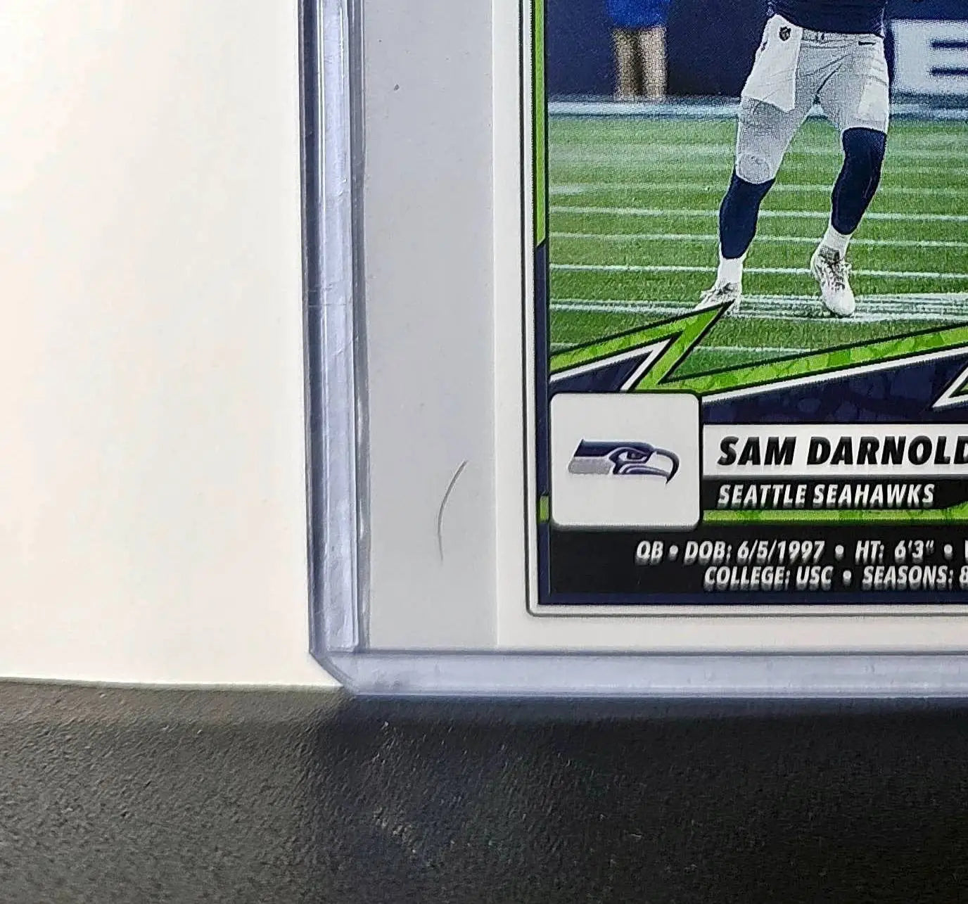 Sam Darnold 2025 Panini NFL #536 Sticker Seattle Seahawks - Football Card Single