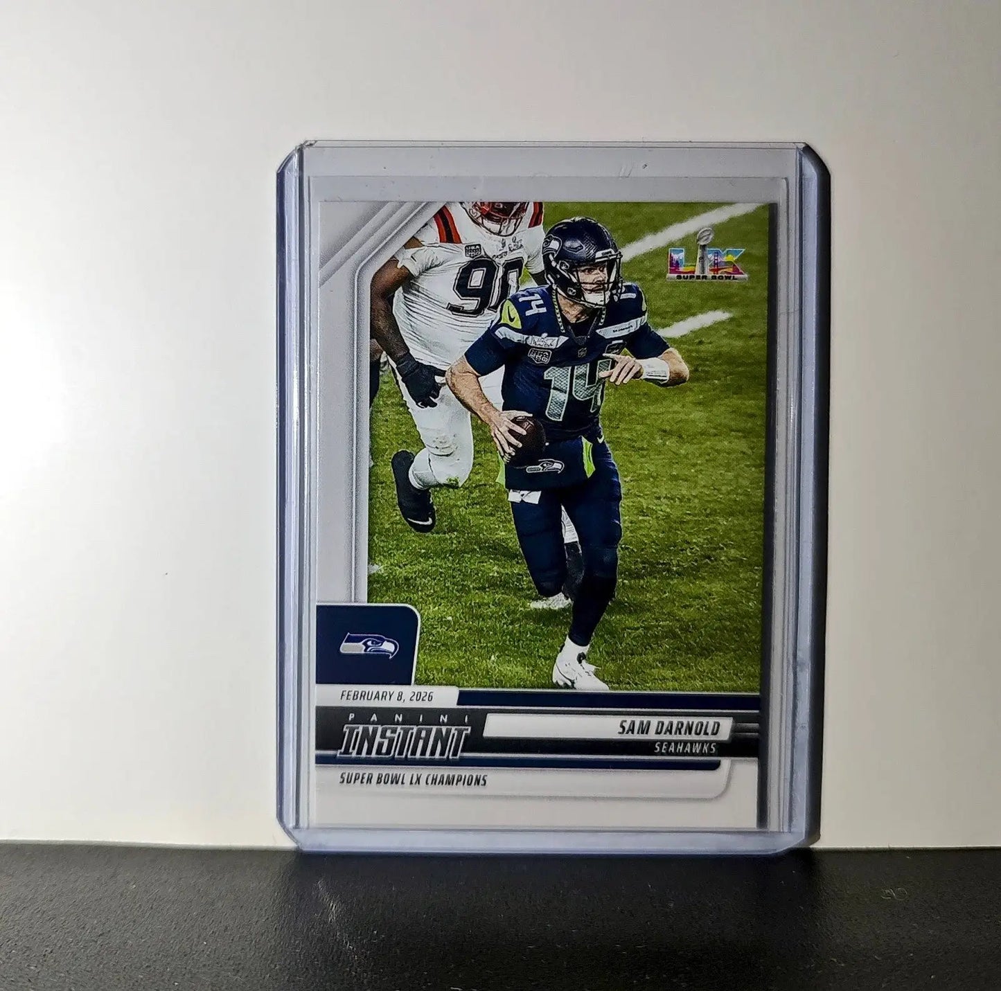 Sam Darnold 2026 Panini NFL Super Bowl LIX Champions #3 Card Seattle Seahawks - Football Card Single